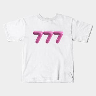 Lucky 7's - Pink Kids T-Shirt